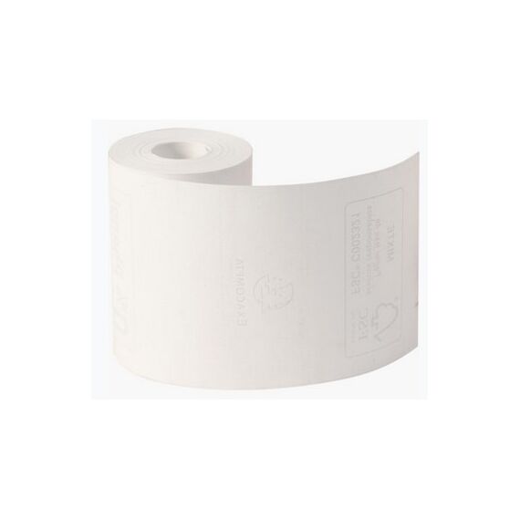 Exacompta , Thermorolle 1-lagig, B57xø40 Mm, Rückseitig Bedruckt, 55g - Weiss - Neu, 7 image
