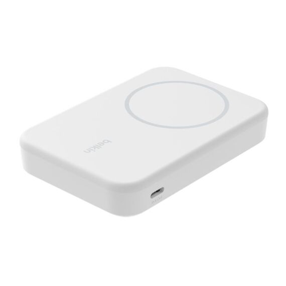 Belkin BoostCharge Pro 8000 mAh Kabelloses Aufladen Weiß, Farbe: Weiß, 3 image