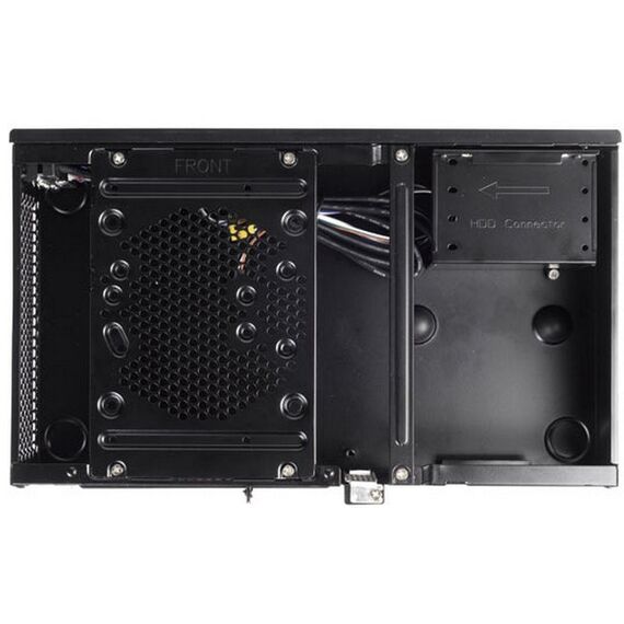 Silverstone ML05 HTPC Schwarz, 4 image