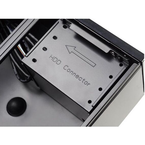 Silverstone ML05 HTPC Schwarz, 8 image