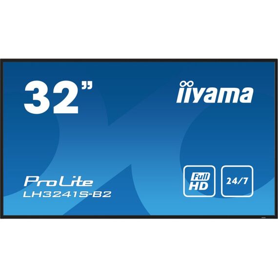 iiyama LH3241S-B2 Signage-Display Kiosk-Design 80 cm (31.5") LED 350 cd/m² Full HD Schwarz 24/7, 2 image