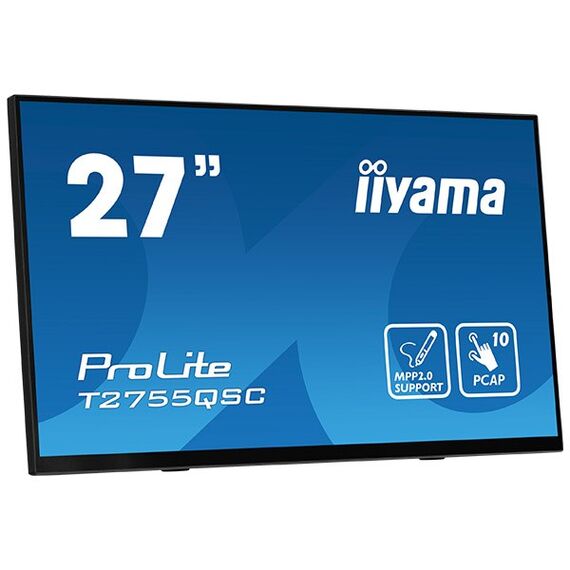 iiyama ProLite T2755QSC-B1 Computerbildschirm 68,6 cm (27") 2560 x 1440 Pixel Quad HD LCD Touchscreen Schwarz, 3 image