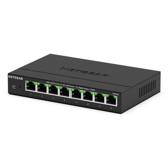 NETGEAR MS308 Unmanaged 2.5G Ethernet (100/1000/2500) Schwarz