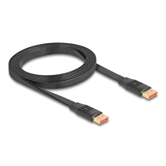 DeLOCK DisplayPort Flachbandkabel 8K 60 Hz 2 m, Länge: 2 m