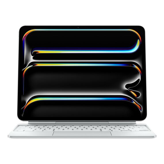 Apple Magic Keyboard für 13" iPad Pro (M4) - Deutsch/Französisch (Schweiz) - Weiß