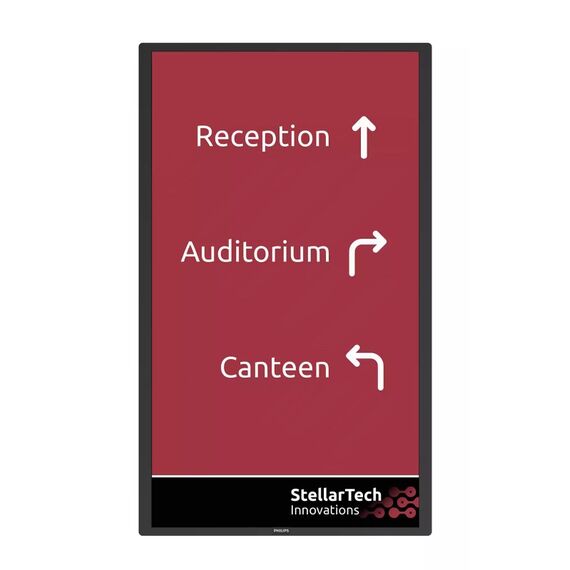 Philips Signage Solutions 32BDL5150I/00 Signage-Display Digital Signage Flachbildschirm 80 cm (31.5") WLAN Quad HD Schwarz Eingebauter Prozessor Android