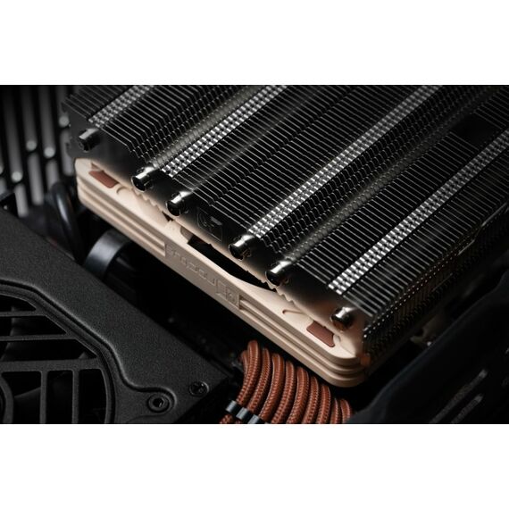 Noctua NH-L12SX77 Computerkühlsystem Prozessor Kühlkörper/Radiator 12 cm Beige, Nickel 1 Stück(e), 5 image