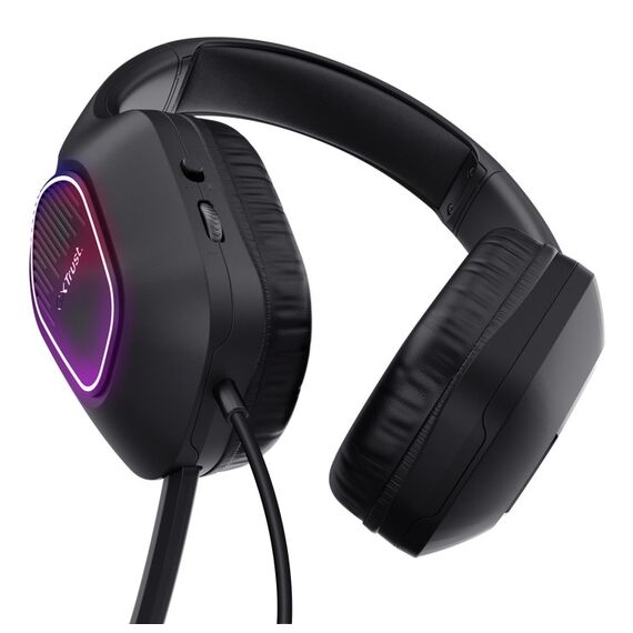 Trust GXT 416 ZIROX Kopfhörer Kabelgebunden Kopfband Gaming USB Typ-A Schwarz, 3 image