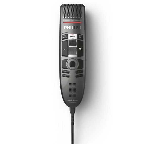 Philips SpeechMike Premium Touch Grau, Metallisch