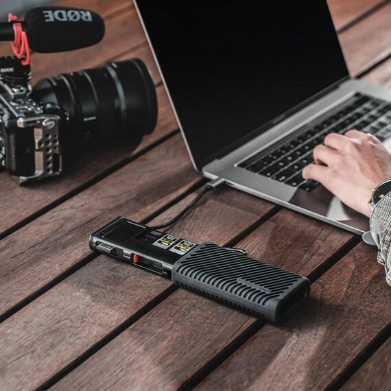 PGYTECH P-GM-169 Kartenleser USB 3.2 Gen 2 (3.1 Gen 2) Type-C Grün, Farbe: Grün, 5 image