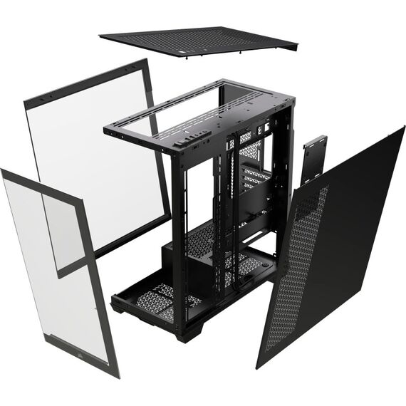 Corsair 3500X Midi Tower Schwarz, Farbe: Schwarz, 6 image