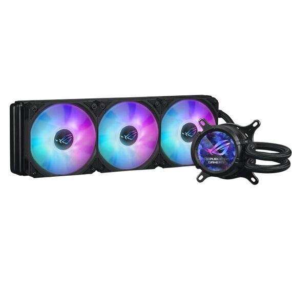ASUS ROG STRIX LC III 360 ARGB Prozessor All-in-One-Flüssigkeitskühler 12 cm Schwarz, Farbe: Schwarz
