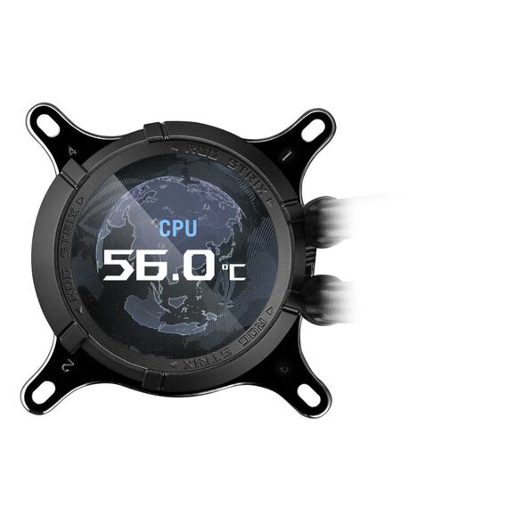 ASUS ROG STRIX LC III 360 ARGB Prozessor All-in-One-Flüssigkeitskühler 12 cm Schwarz, Farbe: Schwarz, 4 image