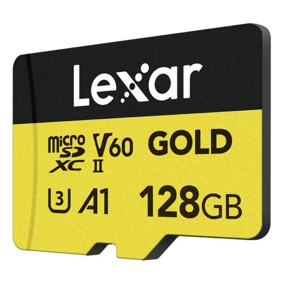 Lexar Professional GOLD 128 GB MicroSDXC UHS-II, Kapazität: 128 GB