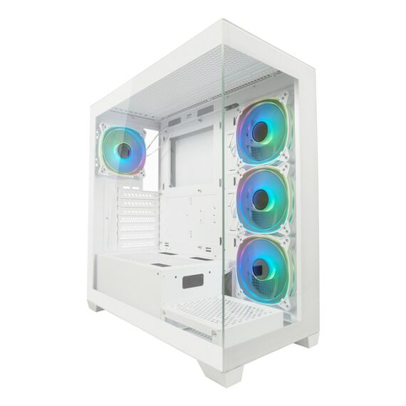 LC-Power LC-715W-ON Computer-Gehäuse Midi Tower Weiß, Farbe: Weiß, 2 image