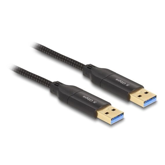 DeLOCK USB Type-C 5 Gbps Data Link Kabel + KM Switch 2 m