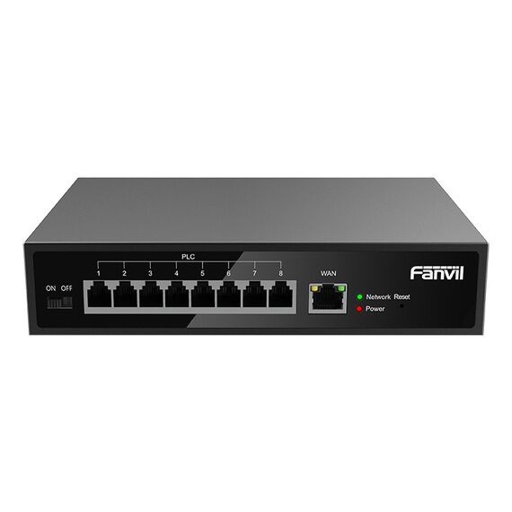 Fanvil PN8 Netzwerk-Switch Unmanaged Fast Ethernet (10/100) Schwarz, 2 image