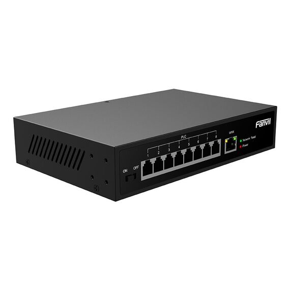 Fanvil PN8 Netzwerk-Switch Unmanaged Fast Ethernet (10/100) Schwarz, 3 image