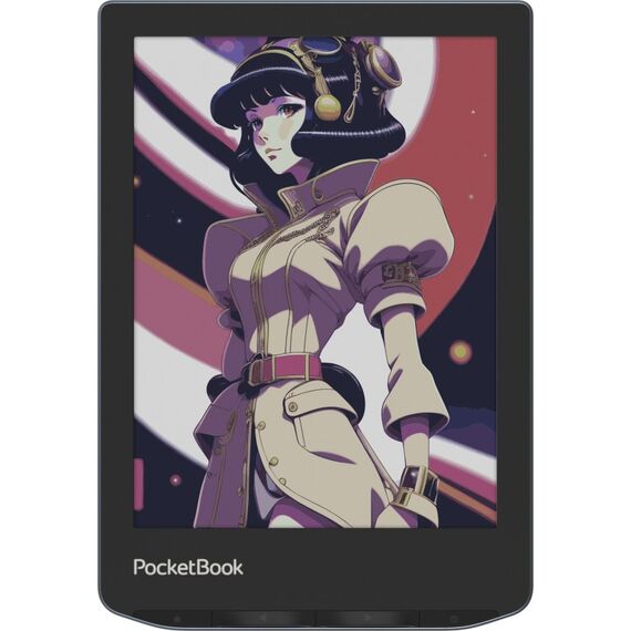 PocketBook Verse Pro Color eBook-Reader Touchscreen 16 GB WLAN Schwarz, Blau, 3 image