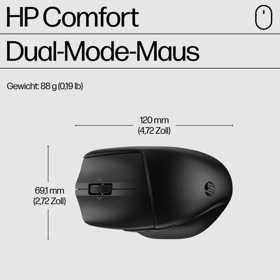 HP 685 Comfort Dual-Mode-Maus, 2 image