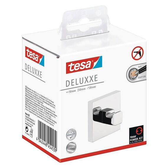 TESA DELUXXE Handtuchhaken Wand-montiert Chrom