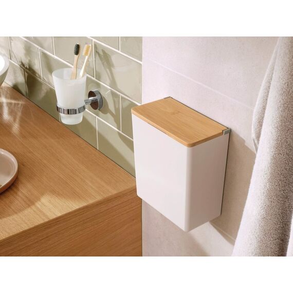 TESA BABOO Beige, Weiß Kunststoff Badezimmer-Organizer, 4 image