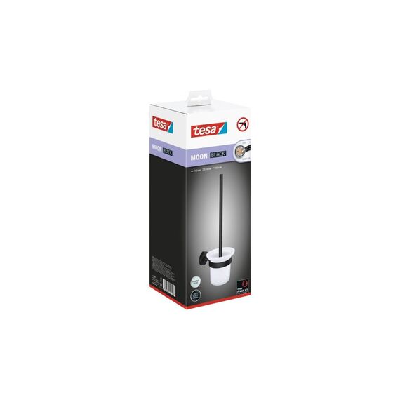 TESA MOON BLACK WC-Bürste & Halter