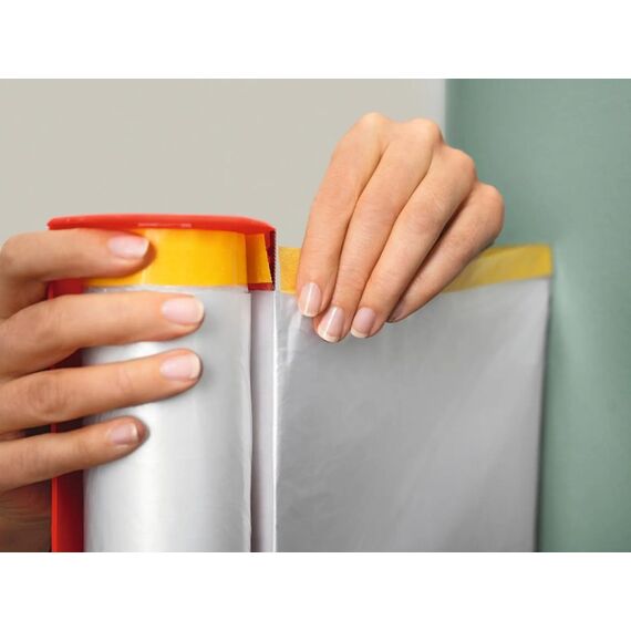 TESA 56572-00000-00 Klebende Schutzfolie Transparent 17000 x 2600 mm Hart-Polyethylen (HDPE), 2 image