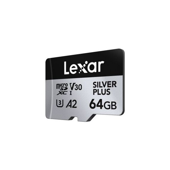 Lexar Professional SILVER PLUS 64 GB MicroSDXC UHS-I, Kapazität: 64 GB, 2 image