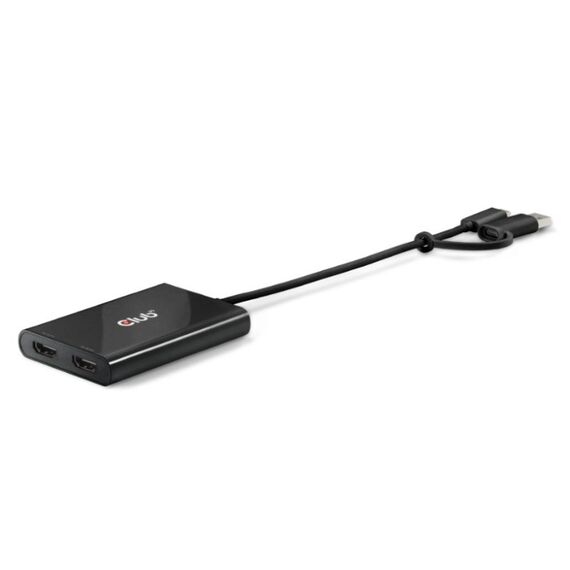 CLUB3D CSV-1475 Videosplitter USB Typ-C 2x HDMI