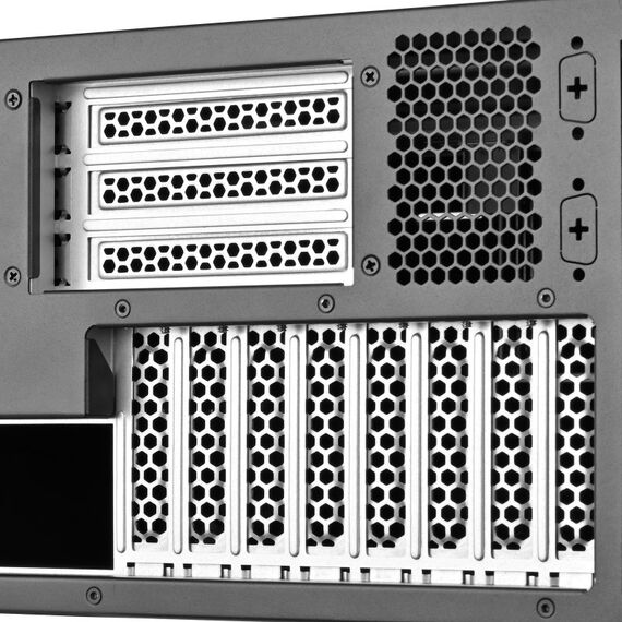Silverstone RM47-502-I Computer-Gehäuse Rack Schwarz, 5 image