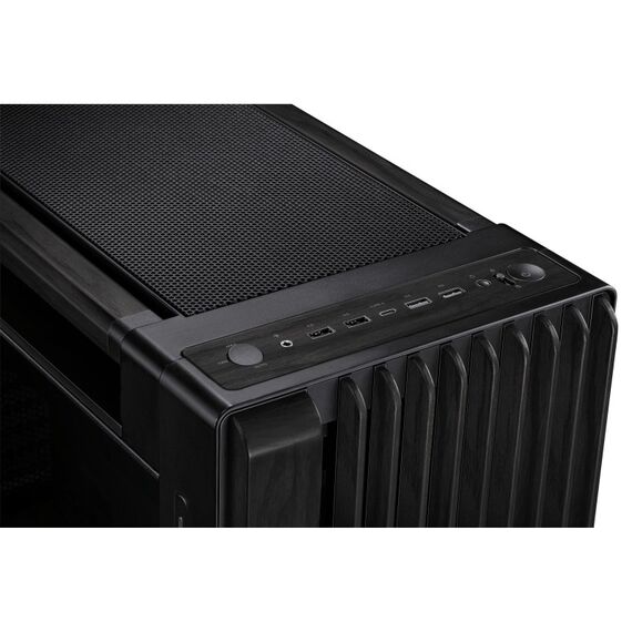 ASUS ProArt PA602 Wood Edition Midi Tower Schwarz, 4 image