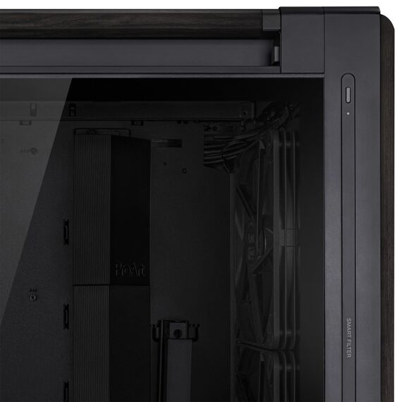ASUS ProArt PA602 Wood Edition Midi Tower Schwarz, 7 image