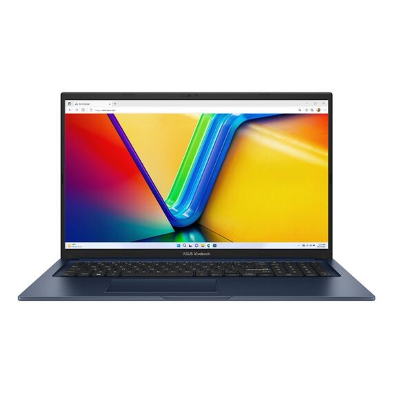 ASUS Vivobook 17 X1704VAP Intel Core 7 150U Laptop 43,9 cm (17.3") Full HD 16 GB DDR4-SDRAM 1 TB SSD Wi-Fi 6 (802.11ax) Windows 11 Home Blau