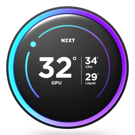 NZXT Kraken Elite 240 RGB Prozessor All-in-One-Flüssigkeitskühler 12 cm Schwarz 1 Stück(e), Farbe: Schwarz, 3 image