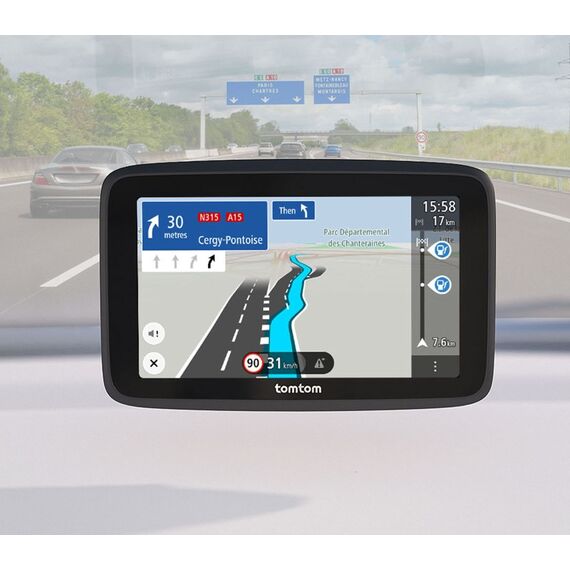 TomTom GO Classic Navigationssystem Fixed 15,2 cm (6") Touchscreen Schwarz, 4 image