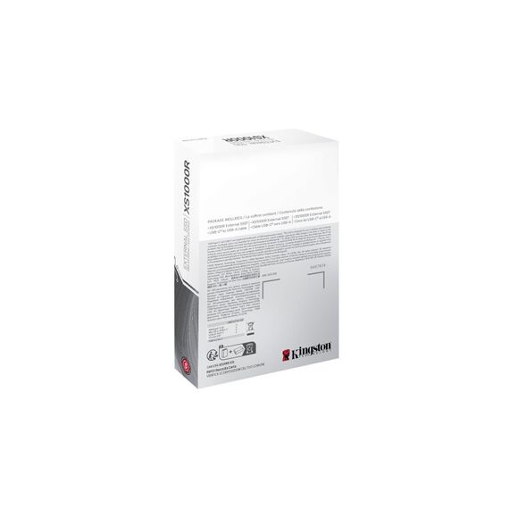 Kingston Technology 2TB Externe SSD XS1000 USB 3.2 Gen 2, Rot, Farbe: Rot, Kapazität: 2 TB, 5 image