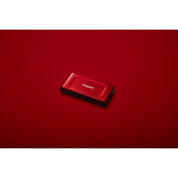Kingston Technology 2TB Externe SSD XS1000 USB 3.2 Gen 2, Rot, Farbe: Rot, Kapazität: 2 TB, 6 image