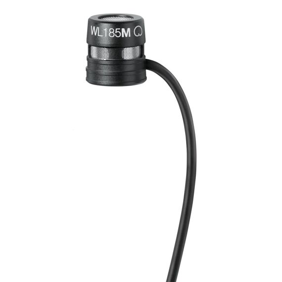 Shure WL185M Schwarz Lavalier-/Aufsteckmikrofon