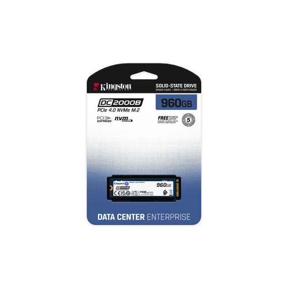 Kingston Technology 960G DC2000B PCIe 4.0 M.2 2280 Enterprise SSD, Kapazität: 960 GB, 3 image