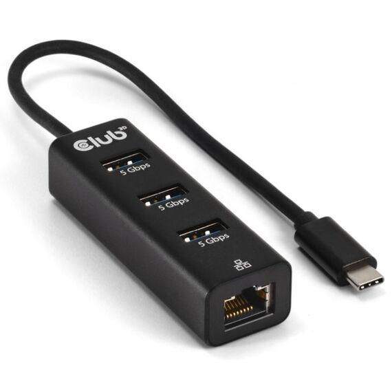 CLUB3D CSV-1549 Schnittstellen-Hub USB Typ-C 5000 Mbit/s Schwarz, 3 image