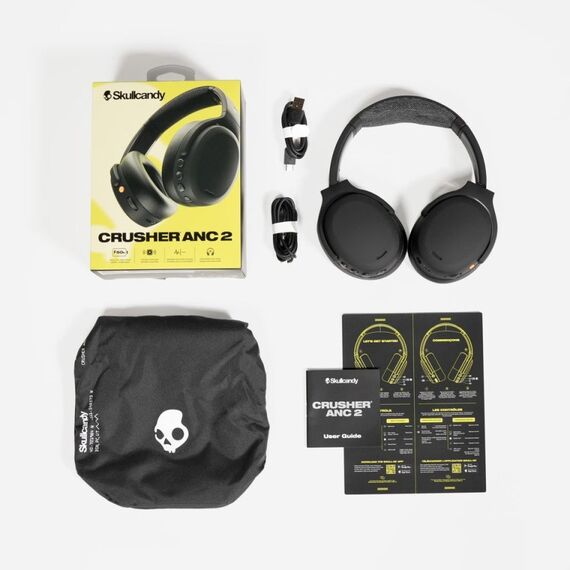 Skullcandy Crusher ANC 2 Kopfhörer Verkabelt & Kabellos Kopfband Anrufe/Musik USB Typ-C Bluetooth Grau, 6 image