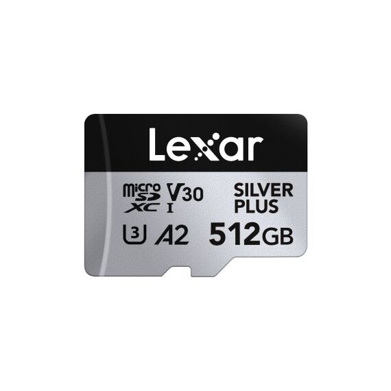 Lexar Professional SILVER PLUS 512 GB MicroSDXC UHS-I, Kapazität: 512 GB