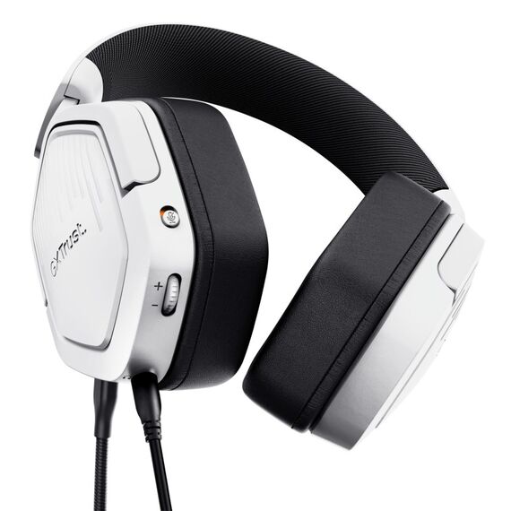 Trust GXT492W Carus Kopfhörer Kabelgebunden Kopfband Gaming Weiß, 3 image