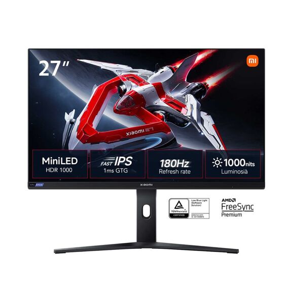 Xiaomi Monitor G27 Pro Computerbildschirm 68,6 cm (27") 2560 x 1440 Pixel Wide Quad HD LED Schwarz