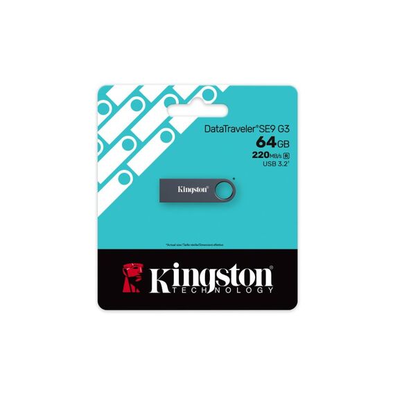 Kingston Technology DataTraveler 64GB SE9 G3 - Dunkles Nickel, 3 image