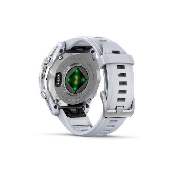 Garmin Fenix 8 3,3 cm (1.3") AMOLED 43 mm Digital 416 x 416 Pixel Touchscreen Silber WLAN GPS, 3 image