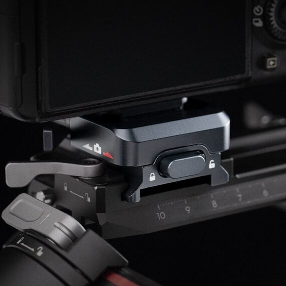 PGYTECH P-RH-167 Zubehör für Videostabilisator Quicl release clamp Schwarz, Grau Aluminium DJI RONIN, 4 image