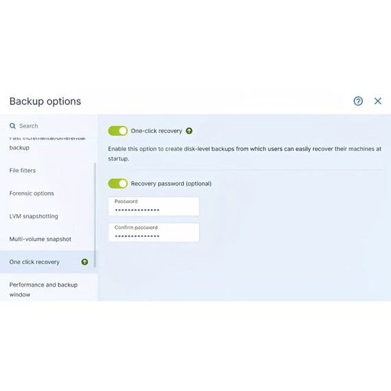 Acronis Advanced Backup Unternehmen 5 Lizenz(en) Lizenz Englisch 3 Jahr(e), 2 image