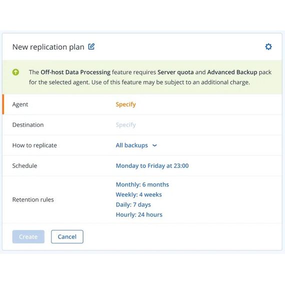 Acronis Advanced Backup Unternehmen 5 Lizenz(en) Lizenz Englisch 5 Jahr(e), 5 image